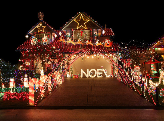 How to Play Christmas Lights Scavenger Hunt: Free Printable List!