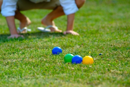 How do you play bocce ball? The best bocce ball game tutorial! #games # ...