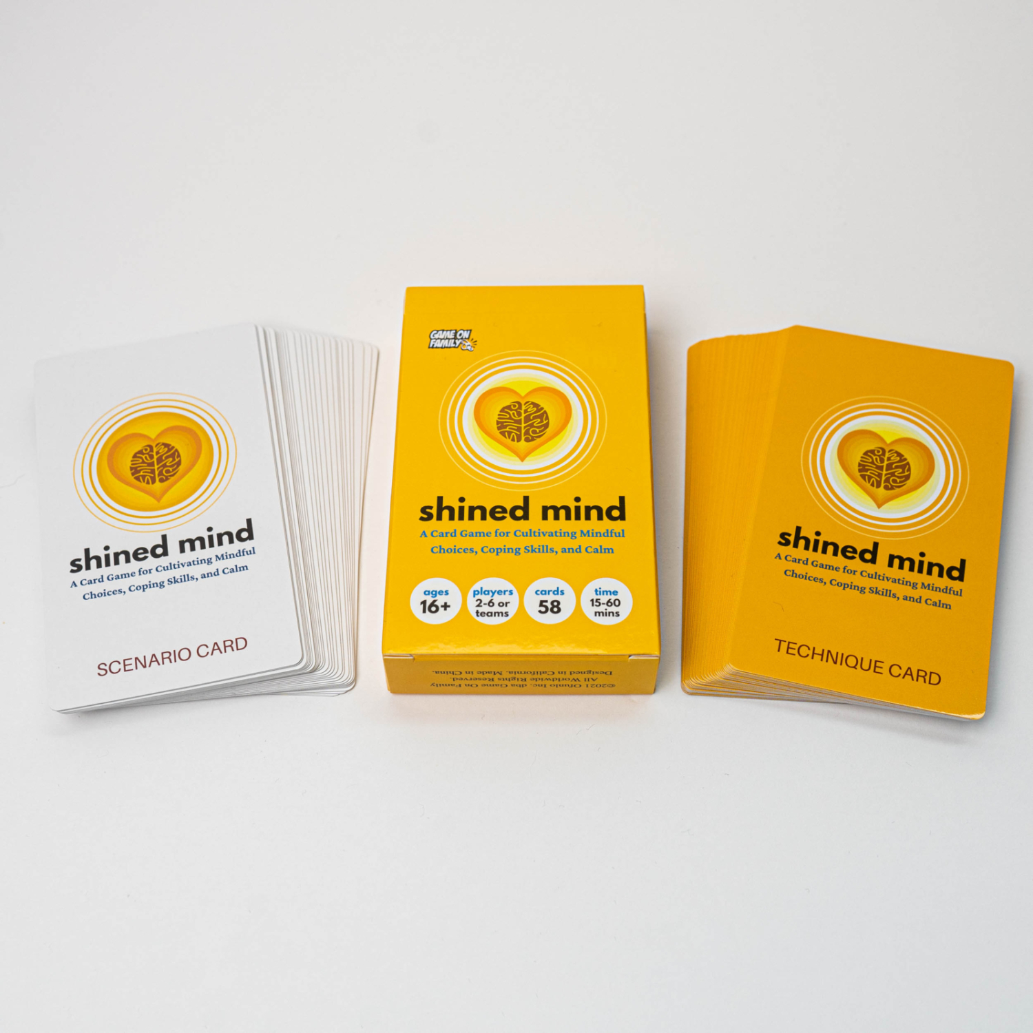 Shined Mind A Card Game for Cultivating Mindful Choices, Coping Skills, and Calm